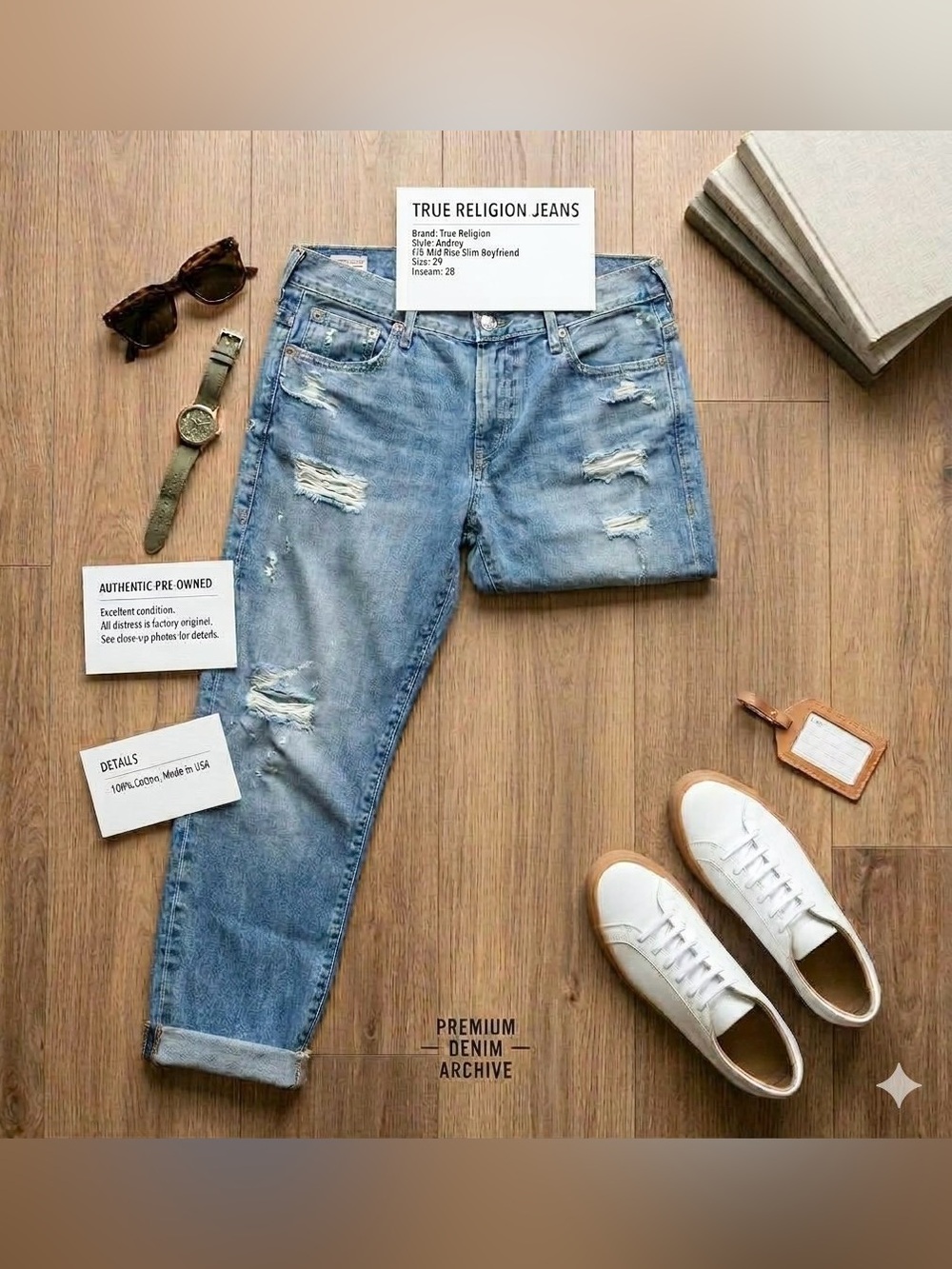 True Religion | Audrey | Mid Rise Slim BF | Size 29 | Women’s Jeans